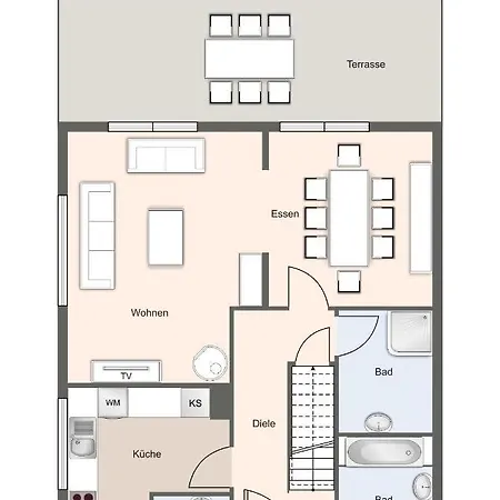 Holiday home Haubarg Reetdachhaus Luettje Haubarg Sankt Peter-Ording