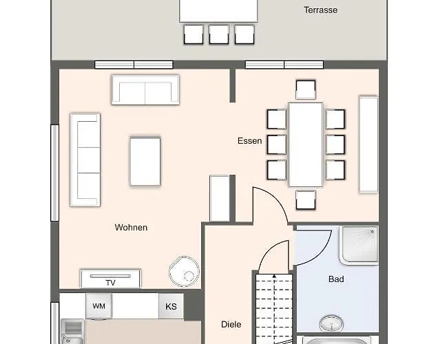 Semesterbostad Haubarg Reetdachhaus Luettje Haubarg Böhl